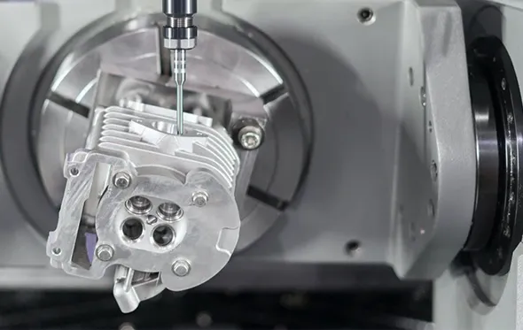 The use of 5-axis technology raises the limit on the types of part geometries that can be machined.